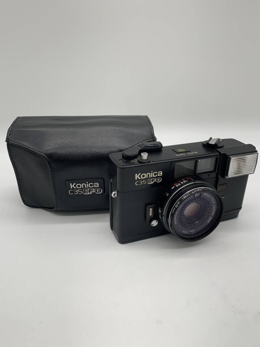 コニカ KONICA C35 EF D コンパクトフィルムカメラ